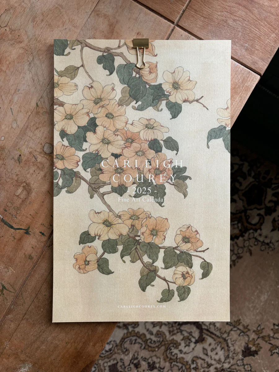 2025 Botanical Wall Calendar | Stoffer Home