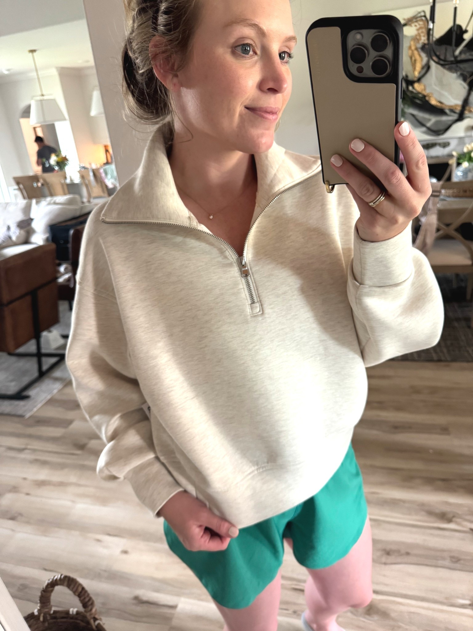 This Old Navy find is a 10/10 and the perfect layering piece!

#LTKSeasonal #LTKActive #LTKFindsUnder50