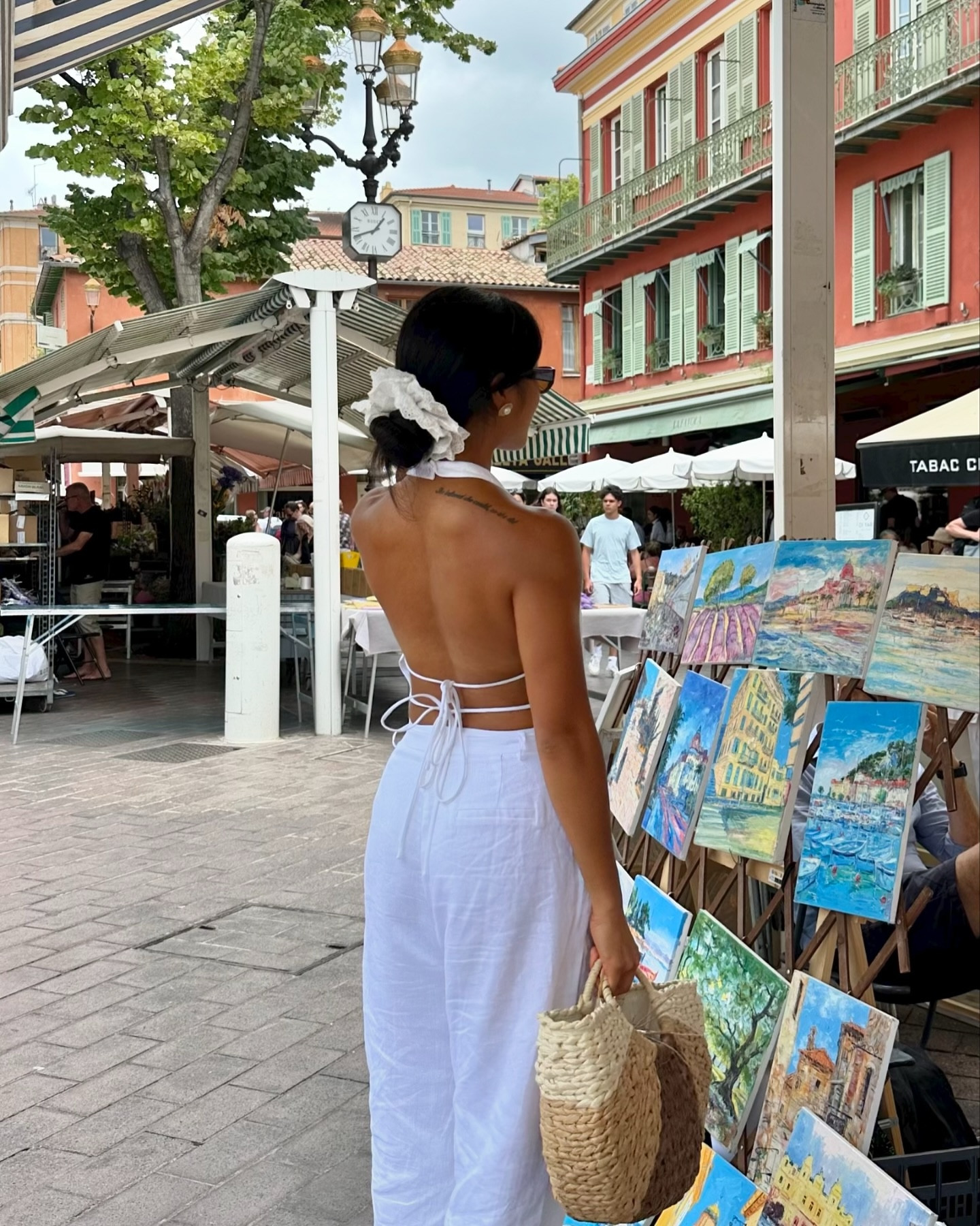 French markets 🍒 Linen is the way to go for summer vacation 

Size Reference: Small top / US 4 Pants 

#LTKTravel #LTKStyleTip #LTKSummerSales