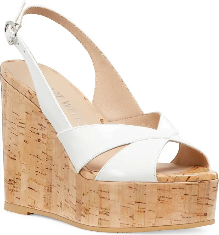 Stuart Weitzman Carmen Wedge Sandal (Women) | Nordstrom | Nordstrom