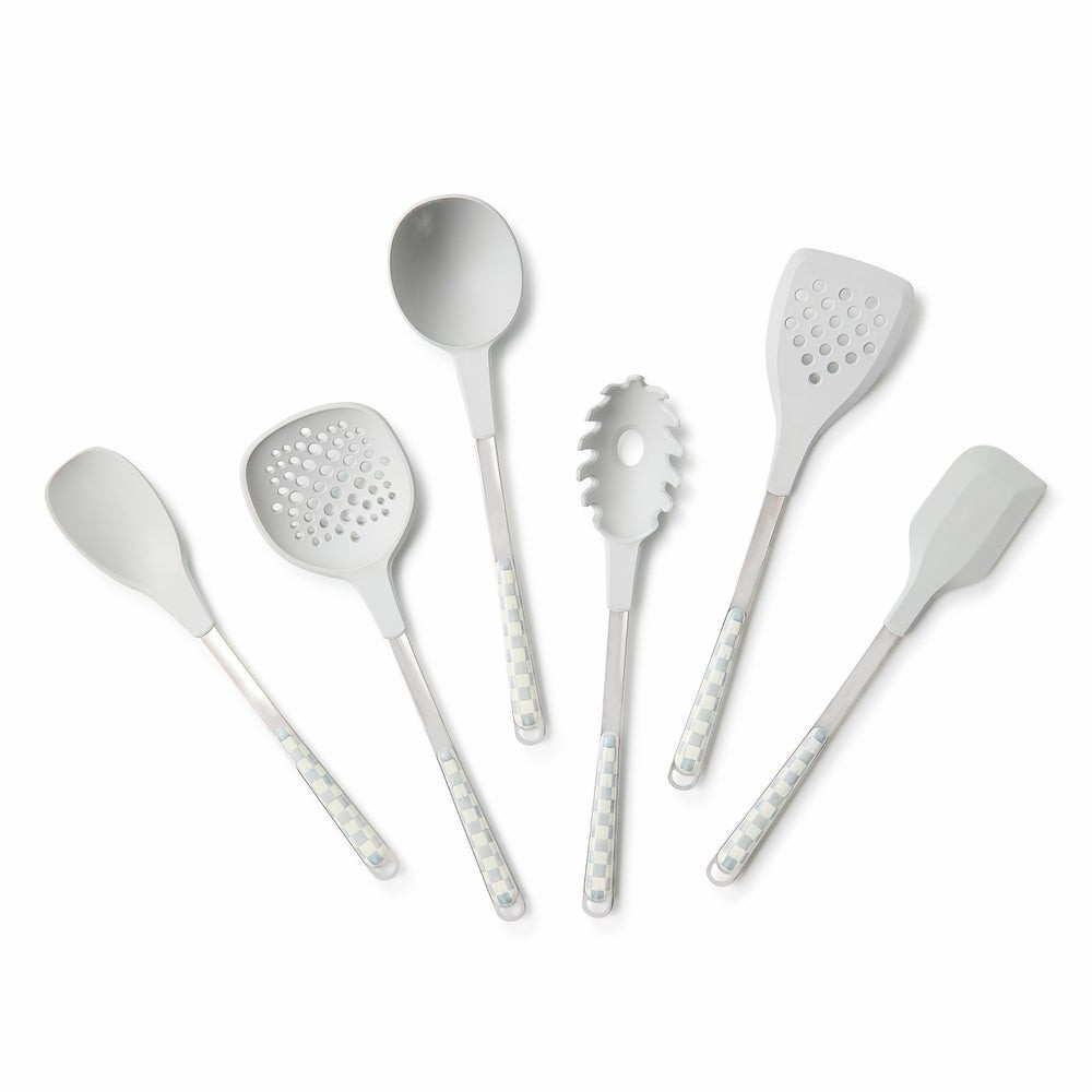 Sterling Check Kitchen Utensils | MacKenzie-Childs