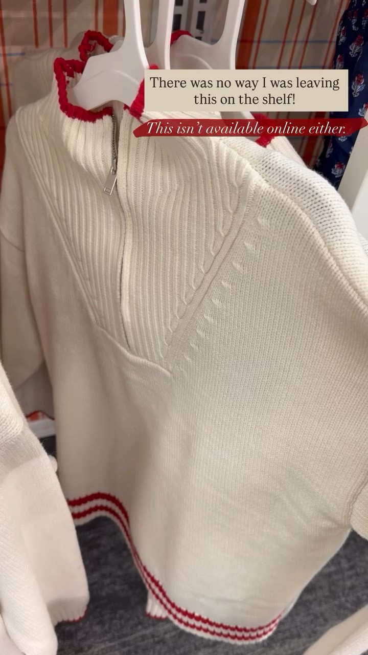 This isn’t available online either. There was no way I was leaving this on the shelf! I bought a medium.