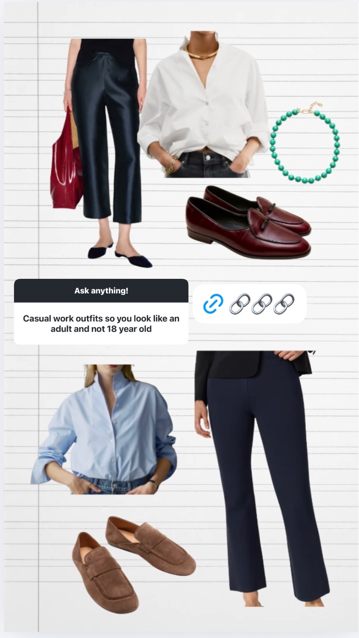 @ayr @onequince @jcrew

Fall work outfits, work outfits over 30, casual chic work outfits, casual office outfit

#LTKPetite #LTKOver40 #LTKWorkwear