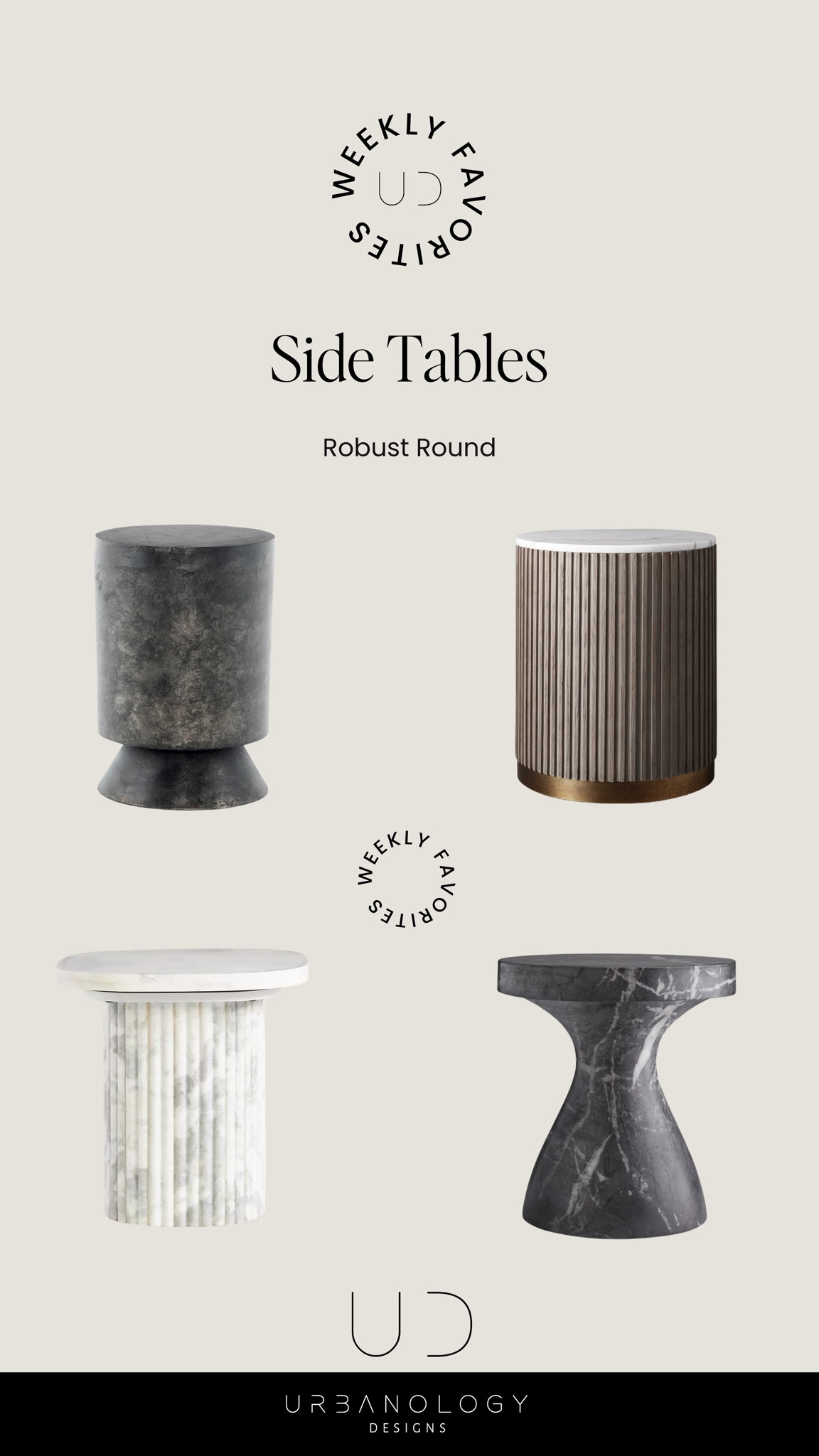 Revive your style with minimal effort…update your side tables! 

What’s to love? 
Marble is a timeless, durable material; paired with modern profiles and singular details, these pieces create a juxtaposition we’re certain will turn heads! 

#LTKstyletip #LTKFind #LTKhome