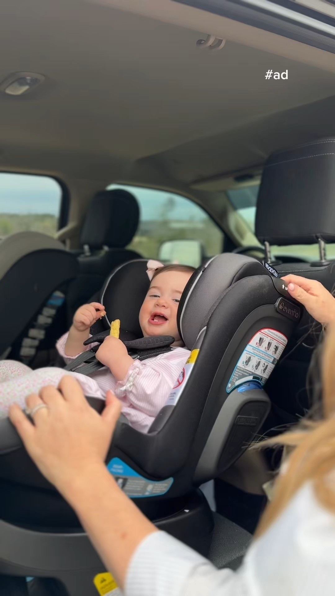 #ad Upgraded our car seats AND recycled the old ones 🙌 Thanks to Evenflo + Target’s trade-in event! ♻️ #MomWin @Shop.ltk #liketkit @Target @evebflobaby #ad #Target, #TargetPartner #targetbaby #evenflobaby 

#LTKBaby #LTKSaleAlert #LTKmomlife