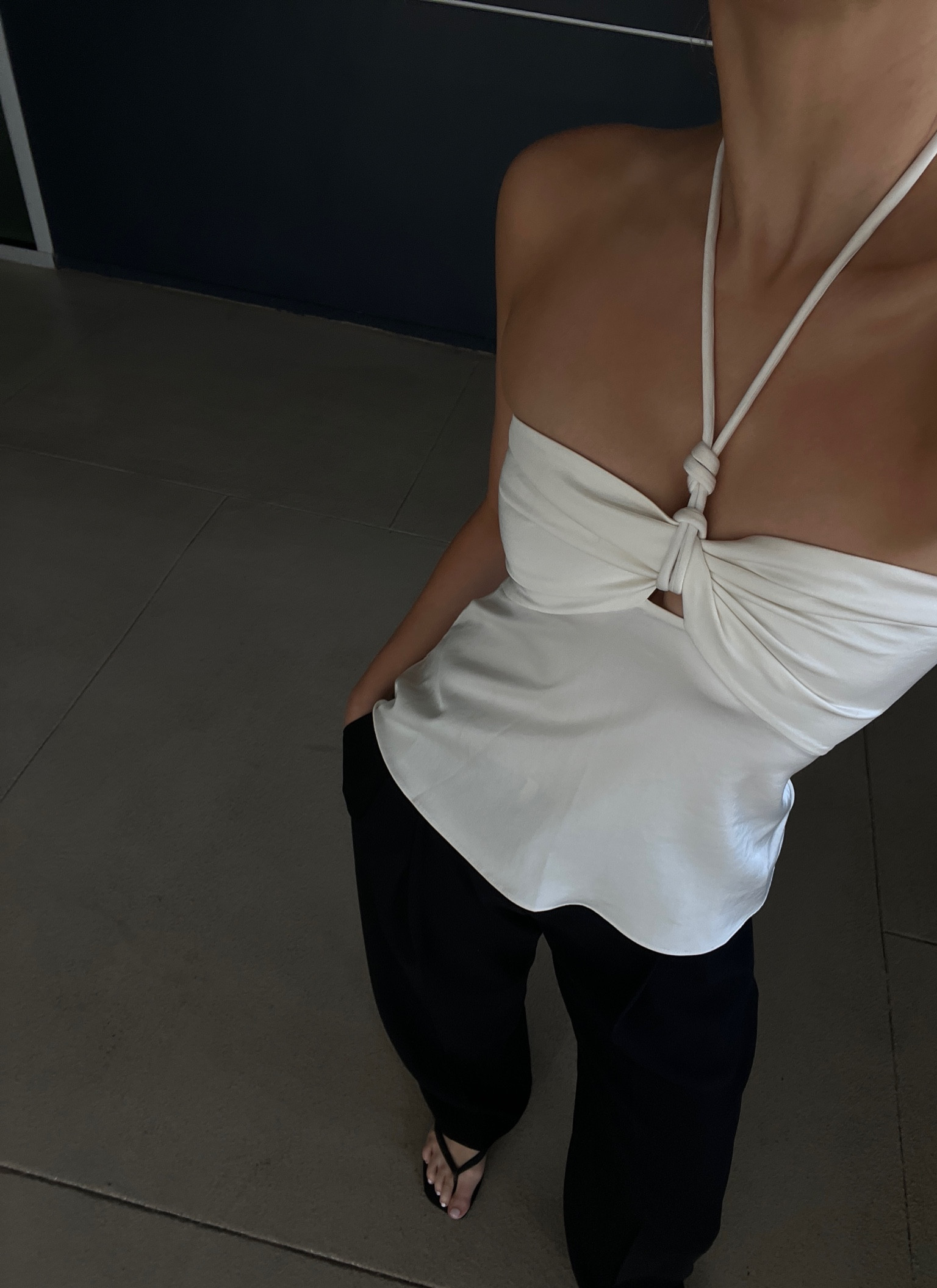 A.L.C. — Anita Knot Halter Top
Holiday, Sale, Silk Blouse, Holiday Outfit, seasonal, silk, Christmas outfitt

#LTKHoliday #LTKSeasonal #LTKsalealert