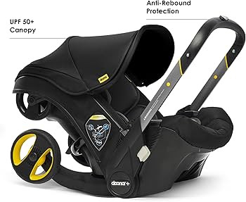 Doona Car Seat & Stroller, Nitro Black - All-in-One Travel System | Amazon (US)