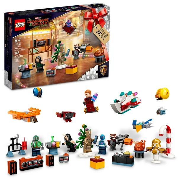 LEGO Marvel Studios’ Guardians of the Galaxy 2022 Advent Calendar 76231 Building Toy Set (268 P... | Walmart (US)
