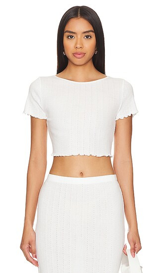Lottie Top in White | Revolve Clothing (Global)