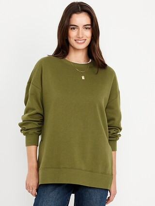 SoComfy Relaxed Tunic Sweatshirt | Old Navy (CA)