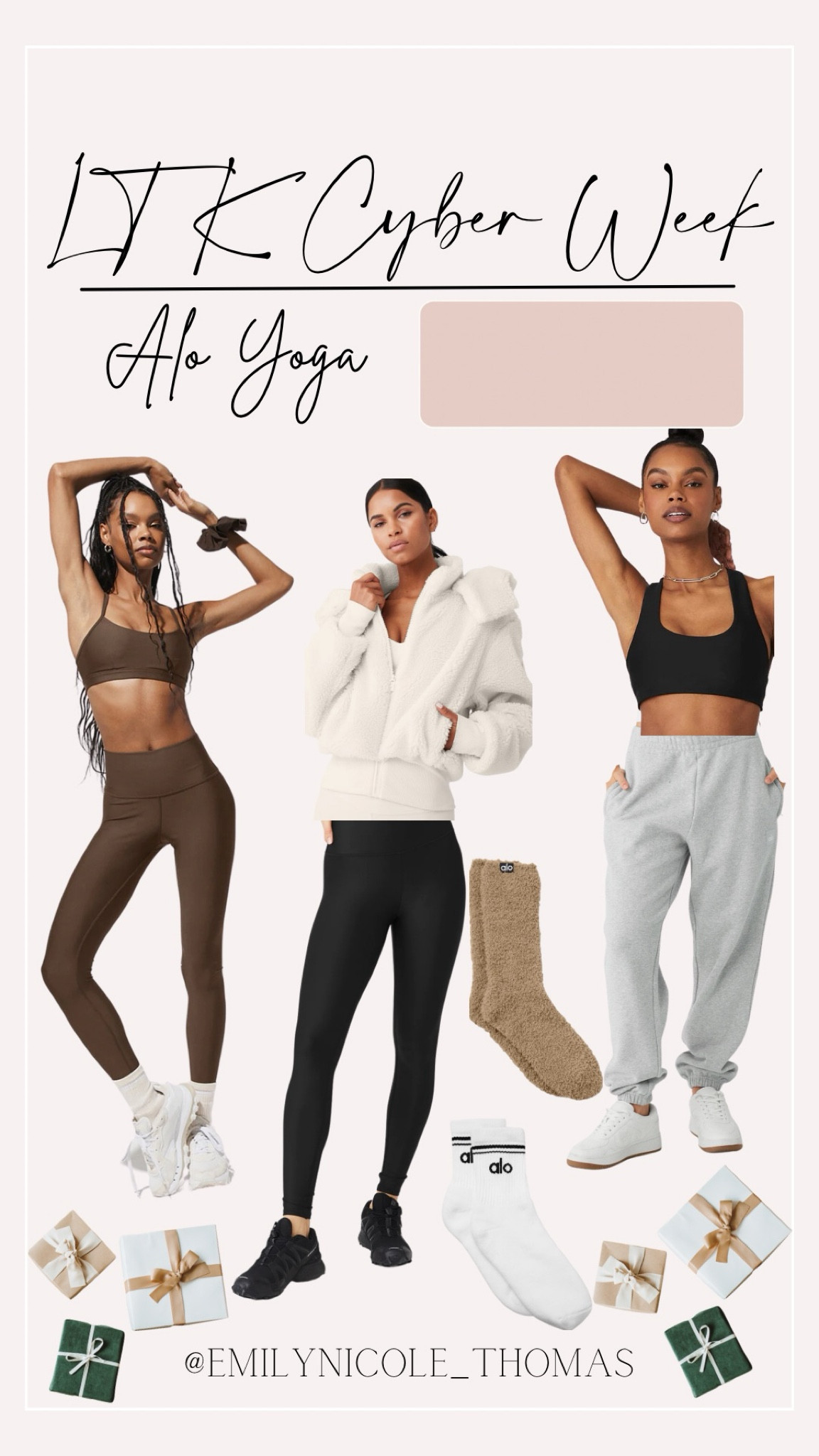 Alo Yoga Cyber Week Sale🧘🏼‍♀️

Workout outfits, workout sets, sports bra, leggings, sweatpants, Sherpa coat, & socks 

#LTKstyletip

#LTKHoliday #LTKGiftGuide #LTKCyberWeek