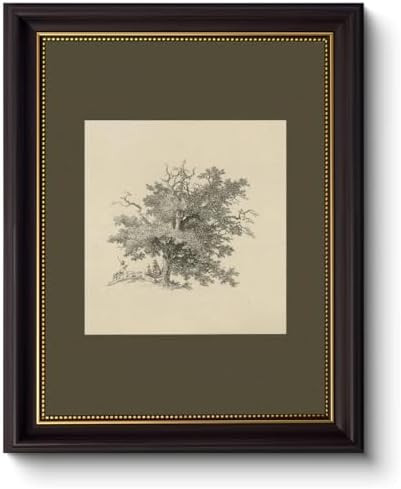 Myzoran Dark Brown Frame Vintage Tree Wall Art Prints, Farmhouse Tree Sketch Landscape Pictures P... | Amazon (US)