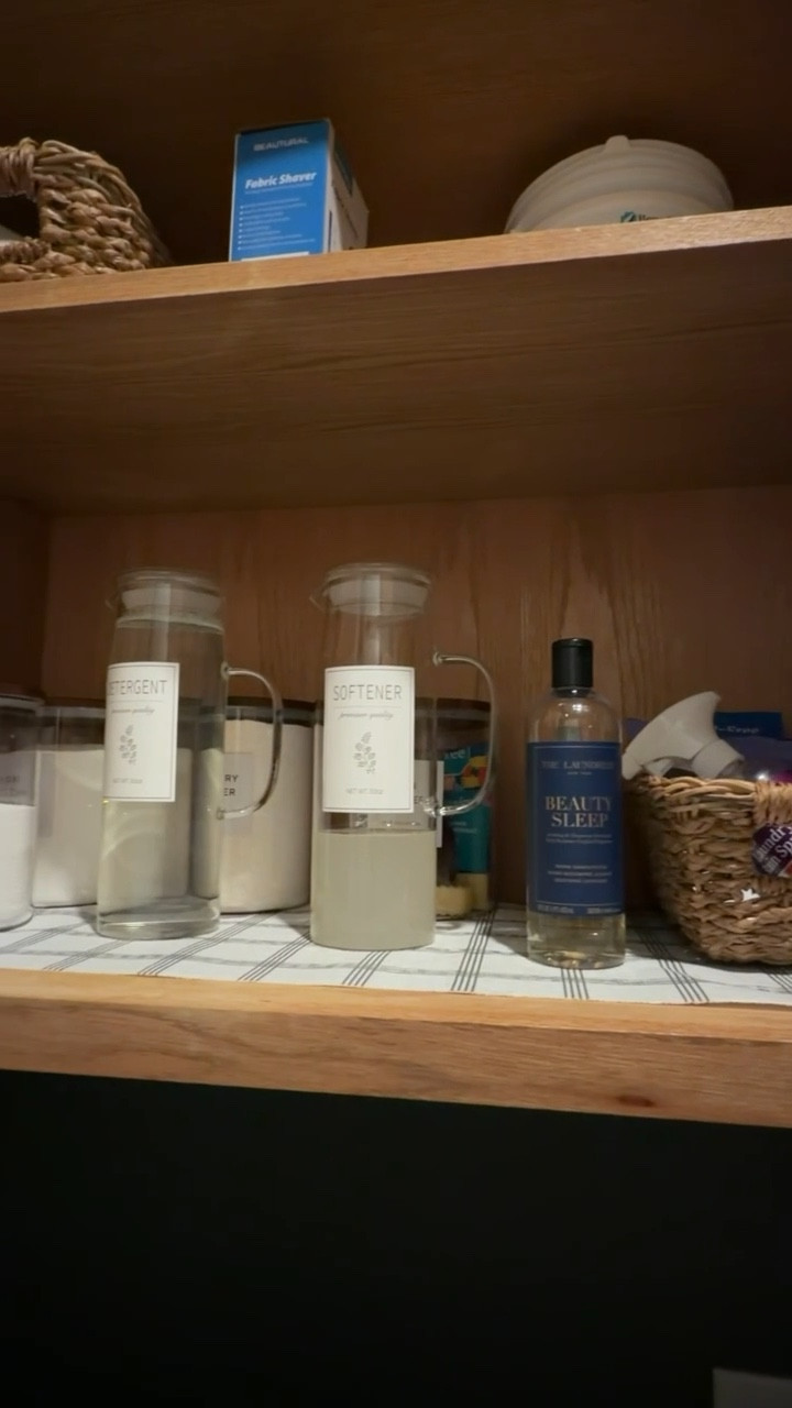 Organized the laundry room right after doing the pantry! 

It feels like a luxury to have the laundry room look this cute!

#LTKHome #LTKdayinmylife