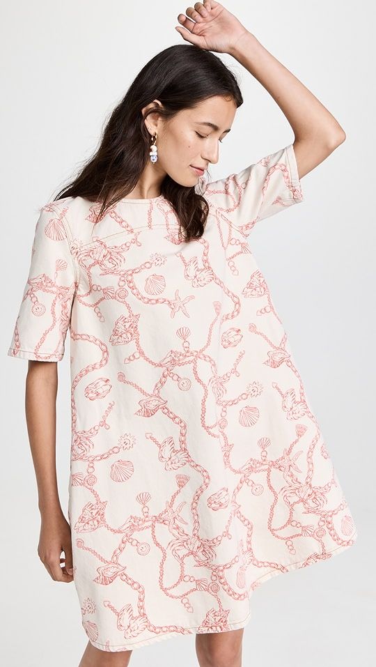 Print Denim Dress | Shopbop