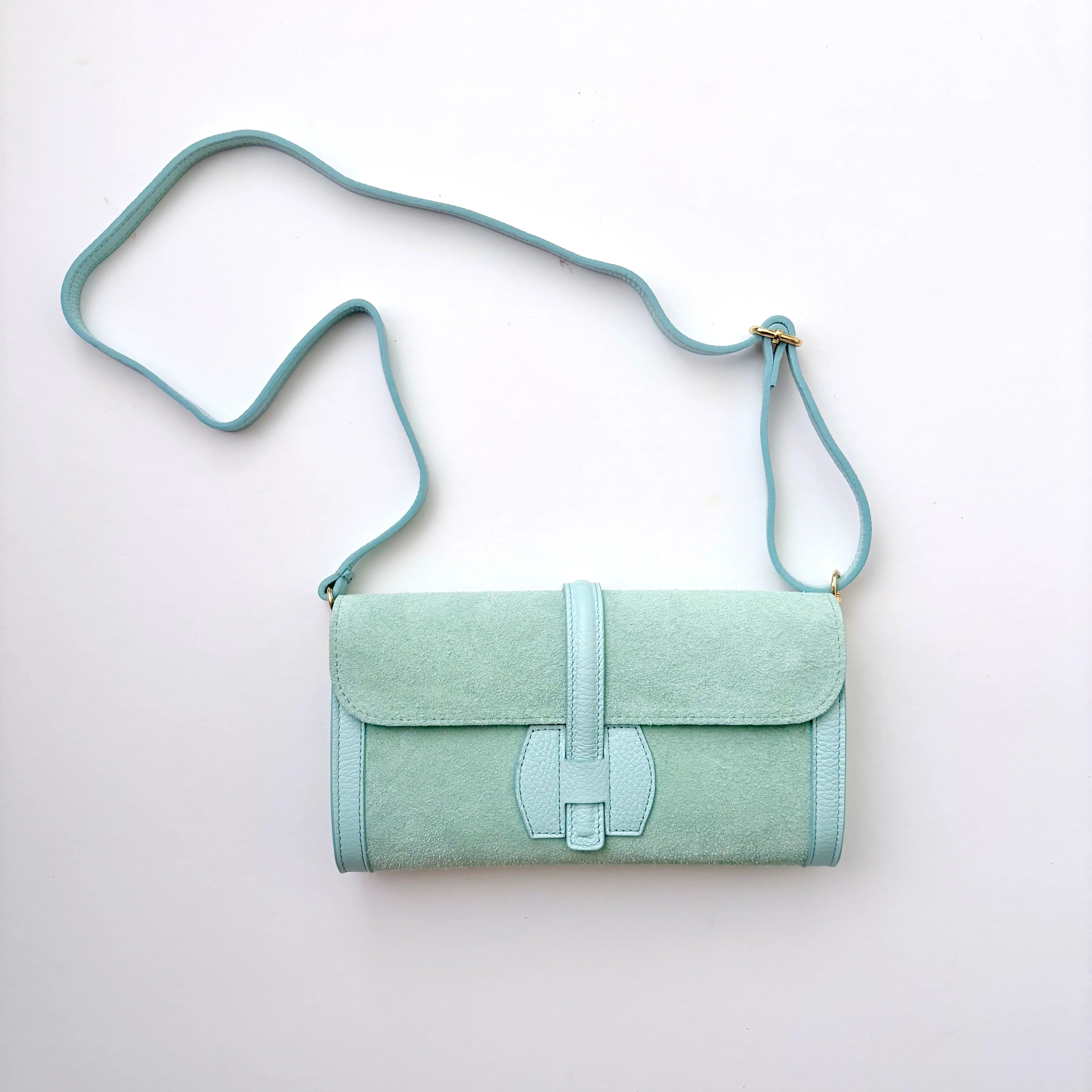Monet Suede Clutch | Colores Collective