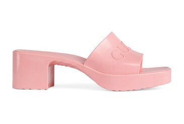 Gucci Women's rubber slide sandal | Gucci (US)
