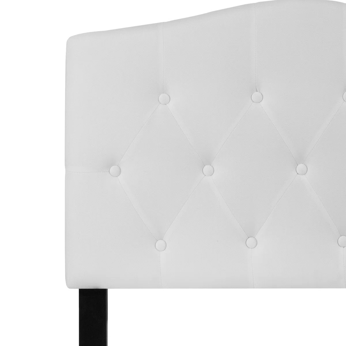 Charlton Home® Ciriaca Arched Button Tufted Upholstered Headboard & Reviews | Wayfair | Wayfair North America