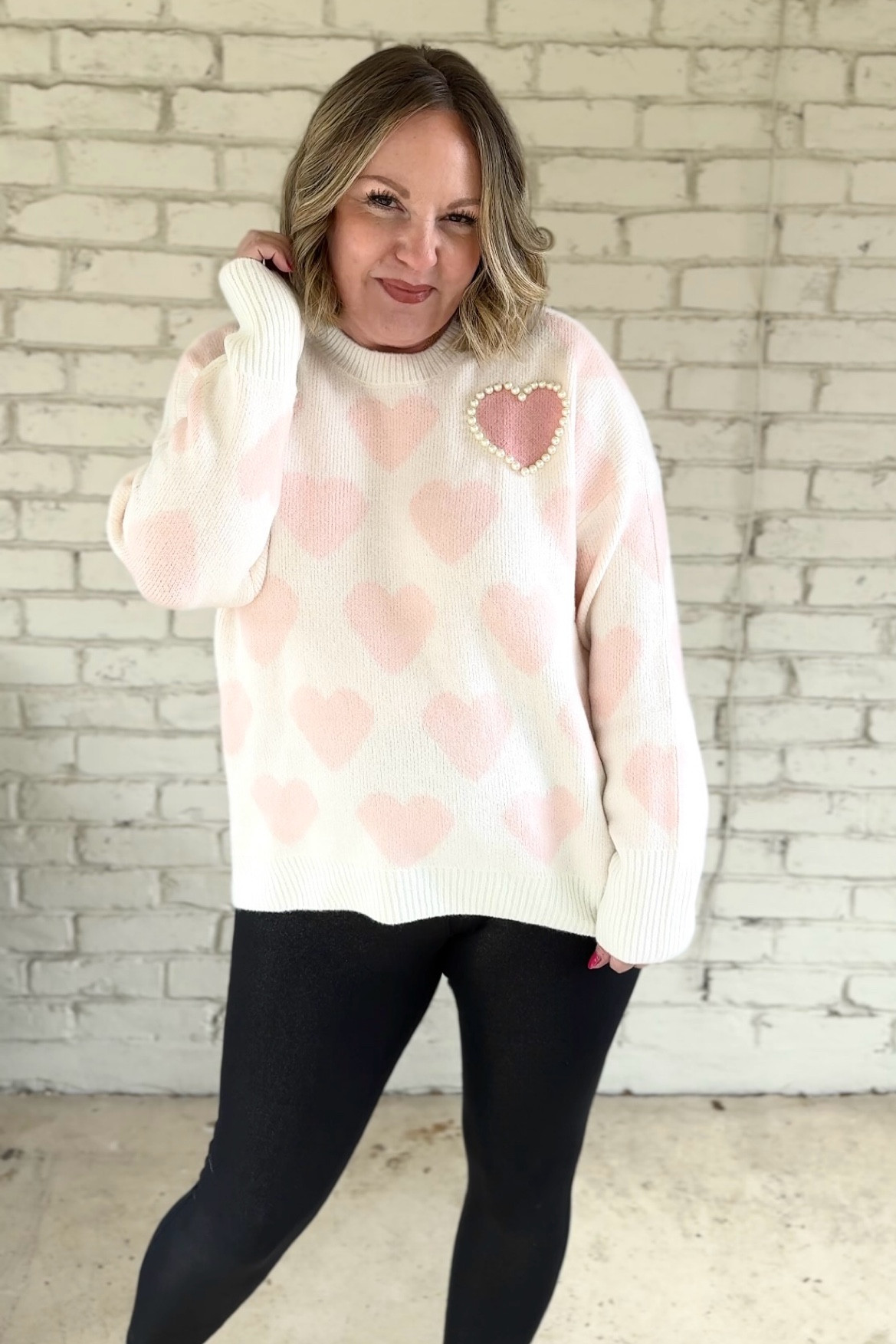 Size medium in the $20 sweater. Just check out as guest if not a Sam’s Club member! 

#LTKFindsUnder50 #LTKSeasonal #LTKStyleTip