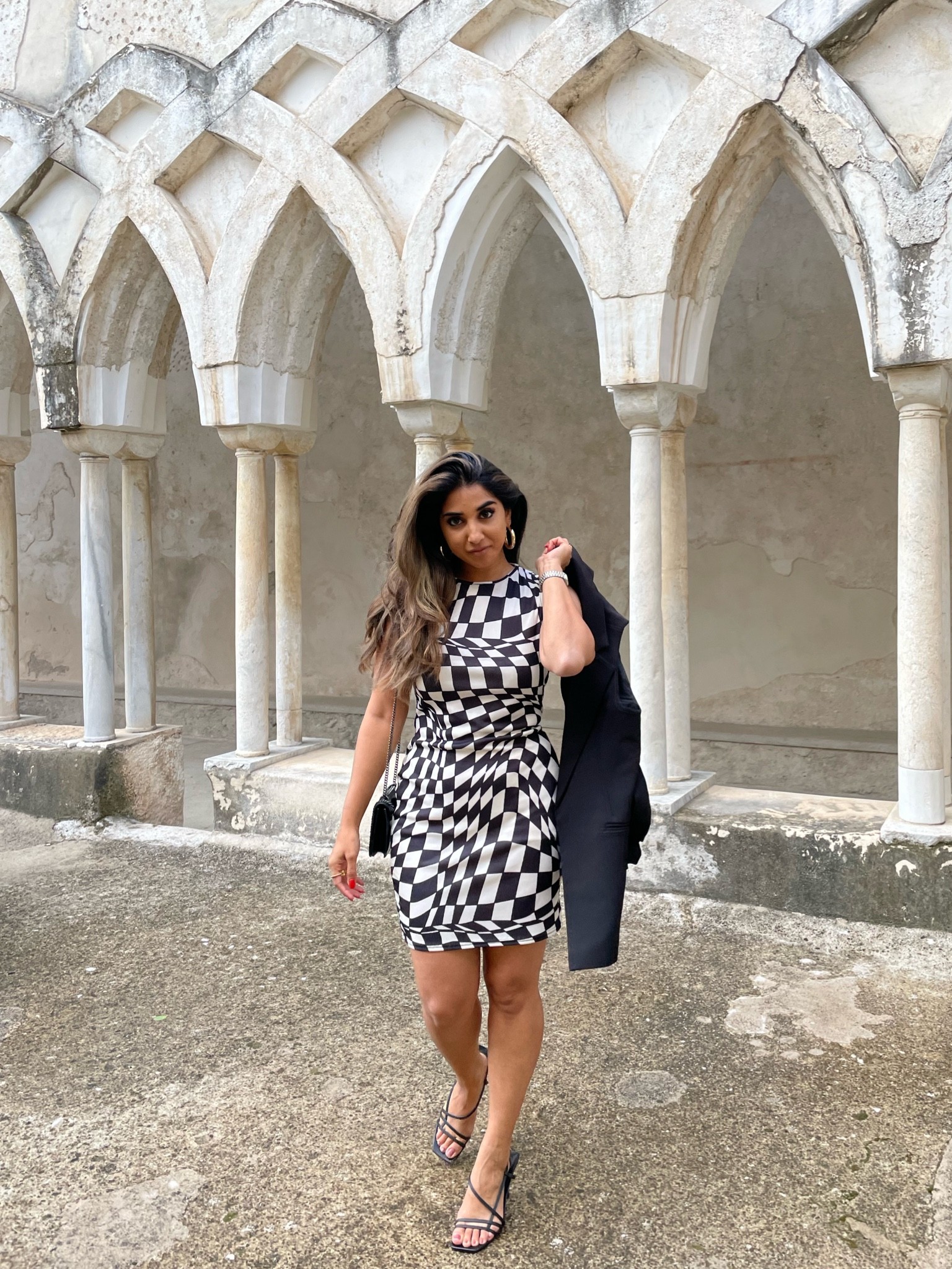 Checkers are in! Pairing my mini dress with an oversized blazer 

#LTKstyletip #LTKSeasonal #LTKunder50