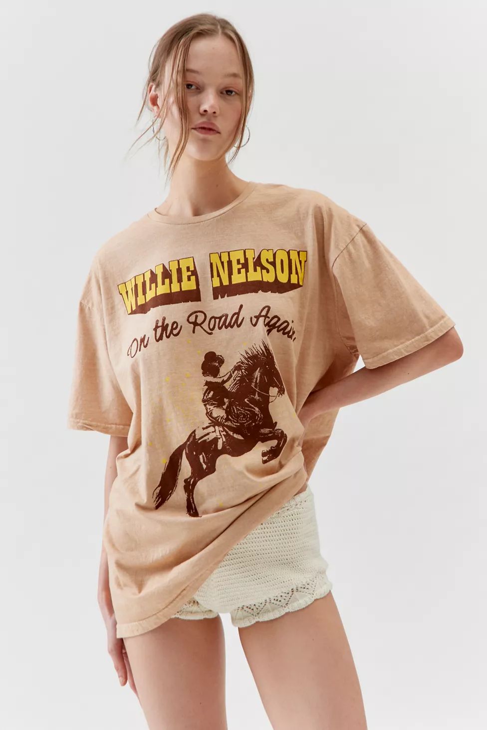 Willie Nelson Route 66 T-Shirt Dress | Urban Outfitters (US and RoW)