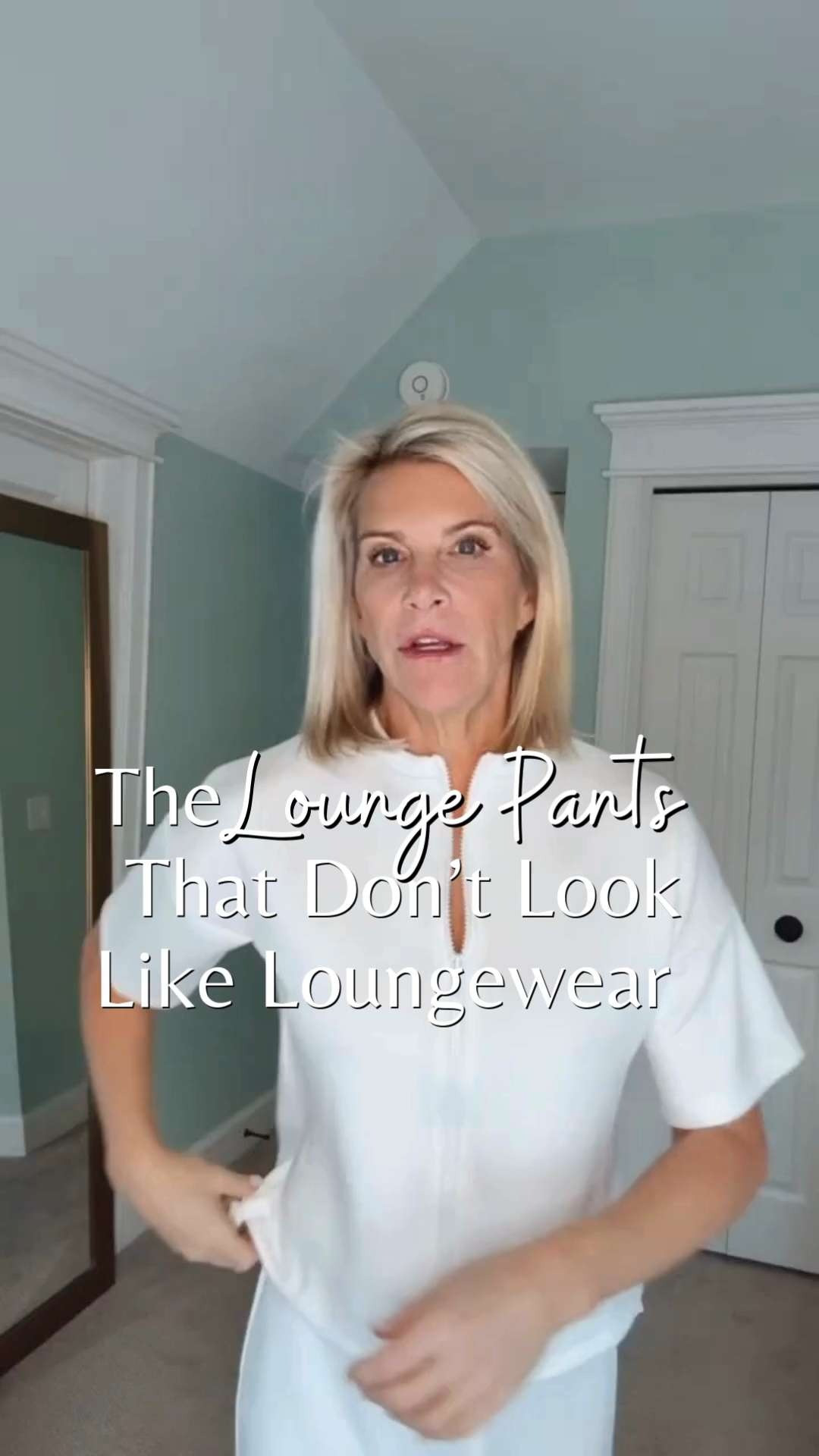 Comment WANT for the links. Everything Mersea sends me is a win, and these lounge pants are no exception. Feminine, flattering, incredibly soft, and comfortable without looking sloppy. Wide leg, slim on top, and polished enough to wear all day — even at home.  

 #LTKgrwm #LTKootd