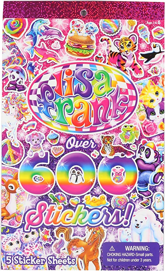 Lisa Frank Over 600 Stickers (Original Version) | Amazon (US)