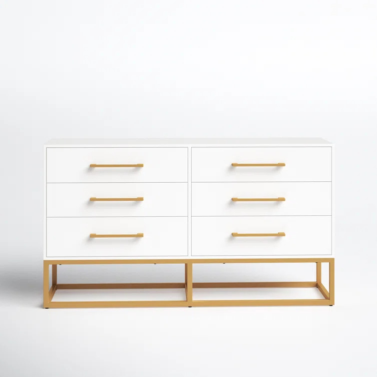 Sheldon 6 - Drawer Dresser | Wayfair North America