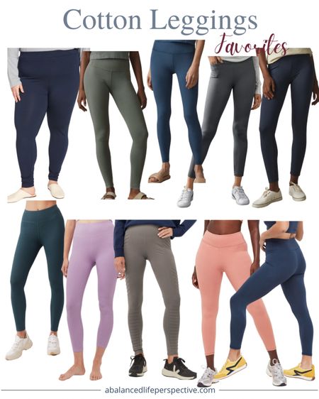 Cotton leggings roundup:
American Giant: sizes 0-16
Pact Apparel: sizes XS-XXL
Universal Standard: extended sizes
Mate the Label: sizes XS-3X

#LTKFind #LTKSale