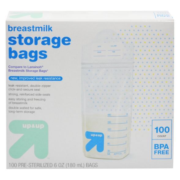 Milk Storage Bags - 100ct - Up&Up™ | Target