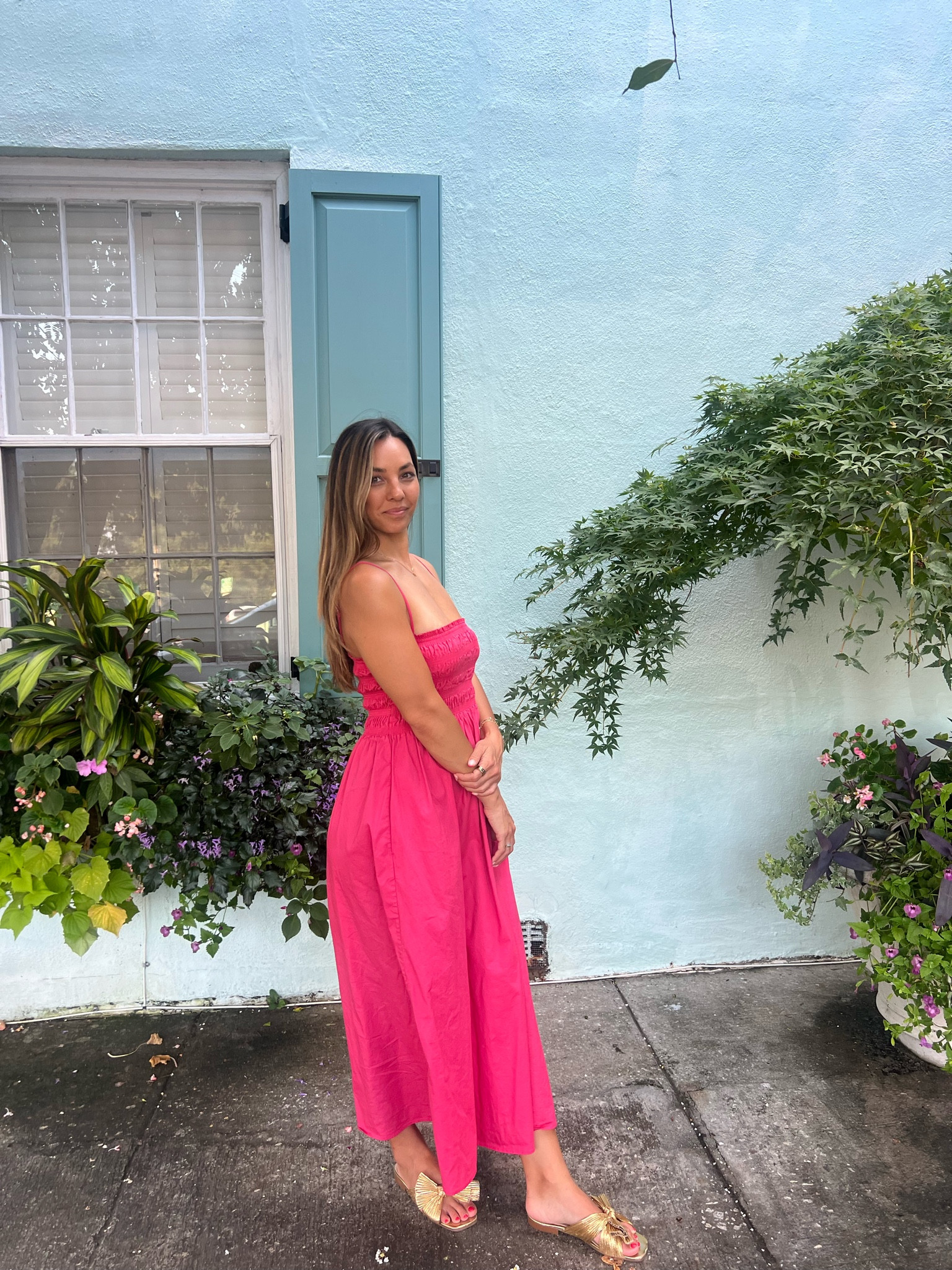 Rainbow Row 

I get so many compliments on these sandals! Linking the dupe and designer options. Wearing the dupes here 

#LTKTravel #LTKFindsUnder100 #LTKFindsUnder50