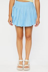 Pleated Linen Mini Skirt | Forever 21 (US)