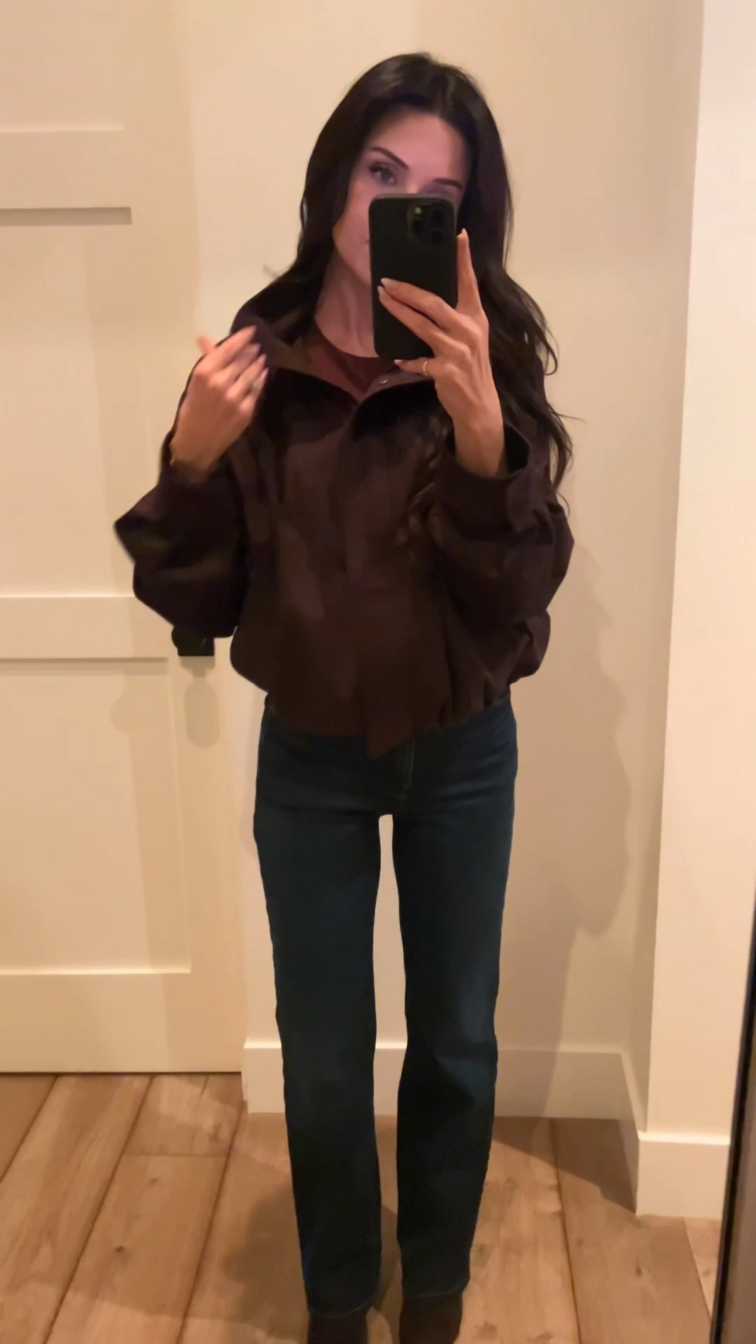 This soft faux suede Zara bomber jacket on repeat. I’m wearing an XS 

#LTKTall #LTKFindsUnder100 #LTKOver40