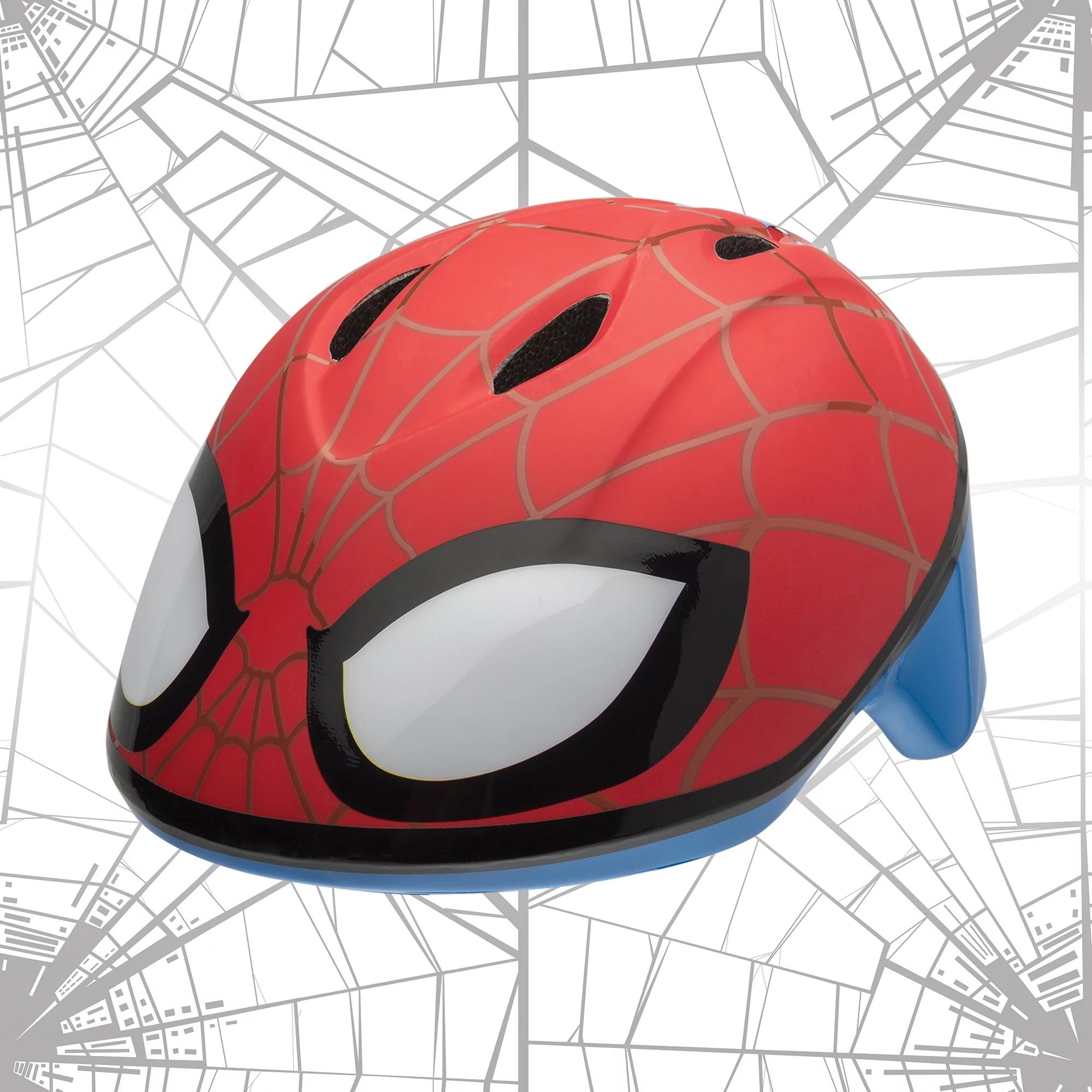 Marvel Spider-Man Spidey Eyes Bell Bike Helmet, Red, Toddler 3+ (48-52cm) - Walmart.com | Walmart (US)