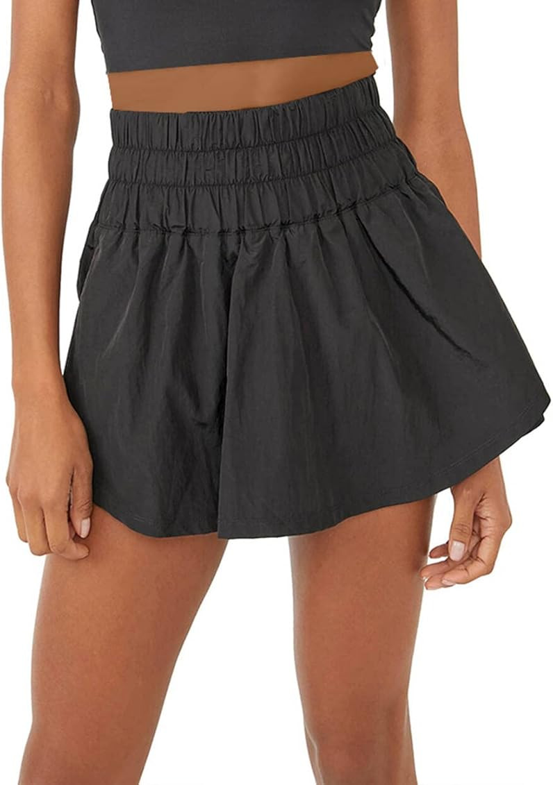 CORECOUTURE Womens The Way Home Skort High Waisted Athletic Skirts Shorts Elastic Casual Summer R... | Amazon (US)