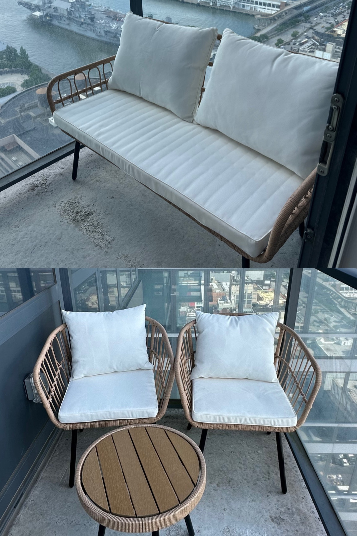 ordered this set from wayfair! a couple pieces came a little damaged and one of the screws wouldn’t go in but worth it for the price! 

#LTKSeasonal