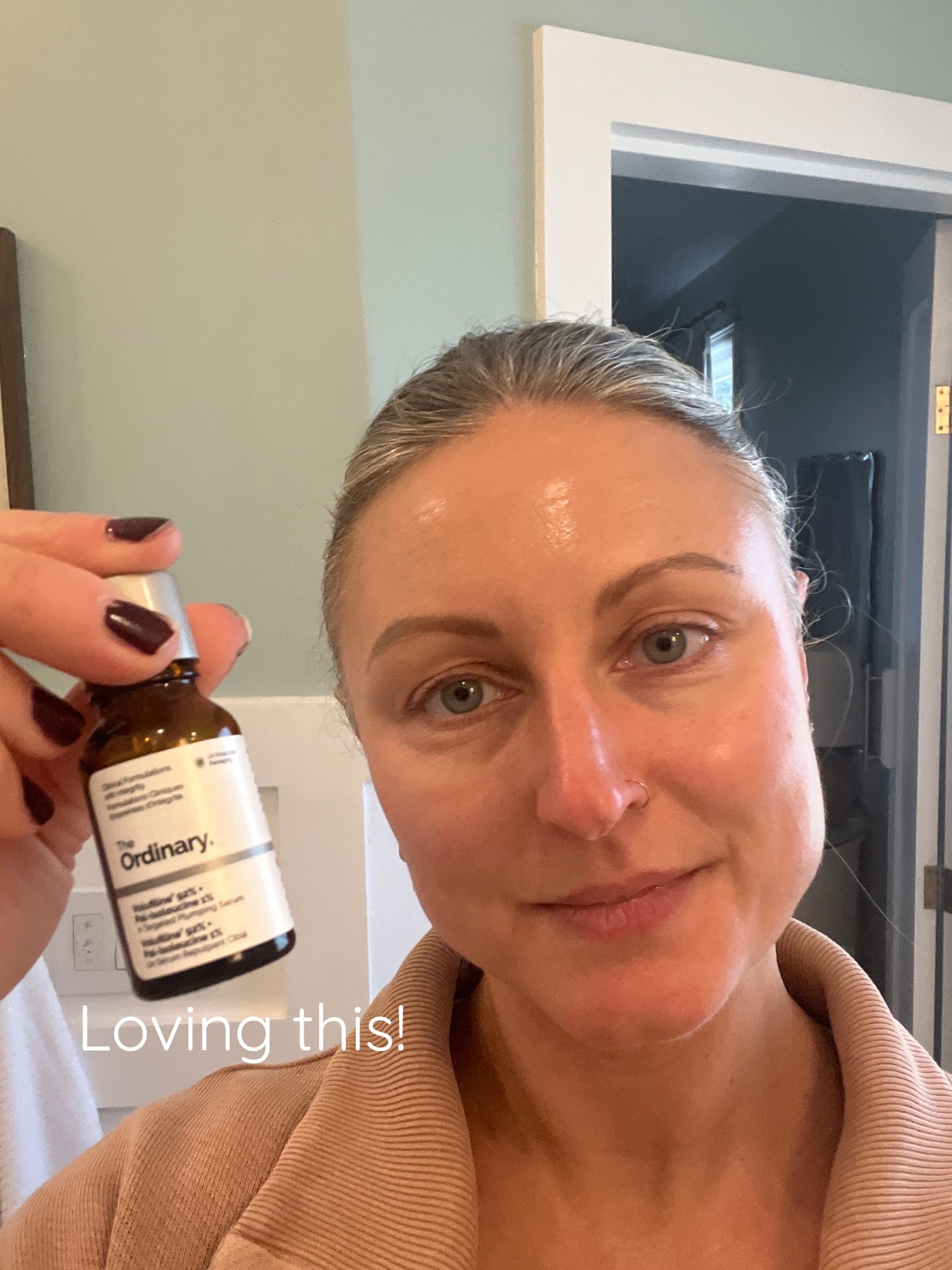 I will never advertise anything as Botox in a bottle, but this stuff is definitely worth the hype! I’ve been using it for a solid week and I have definitely seen an improvement in my fine lines. Linked here👇🏻

#LTKmorningroutine #LTKBeauty #LTKselfcare