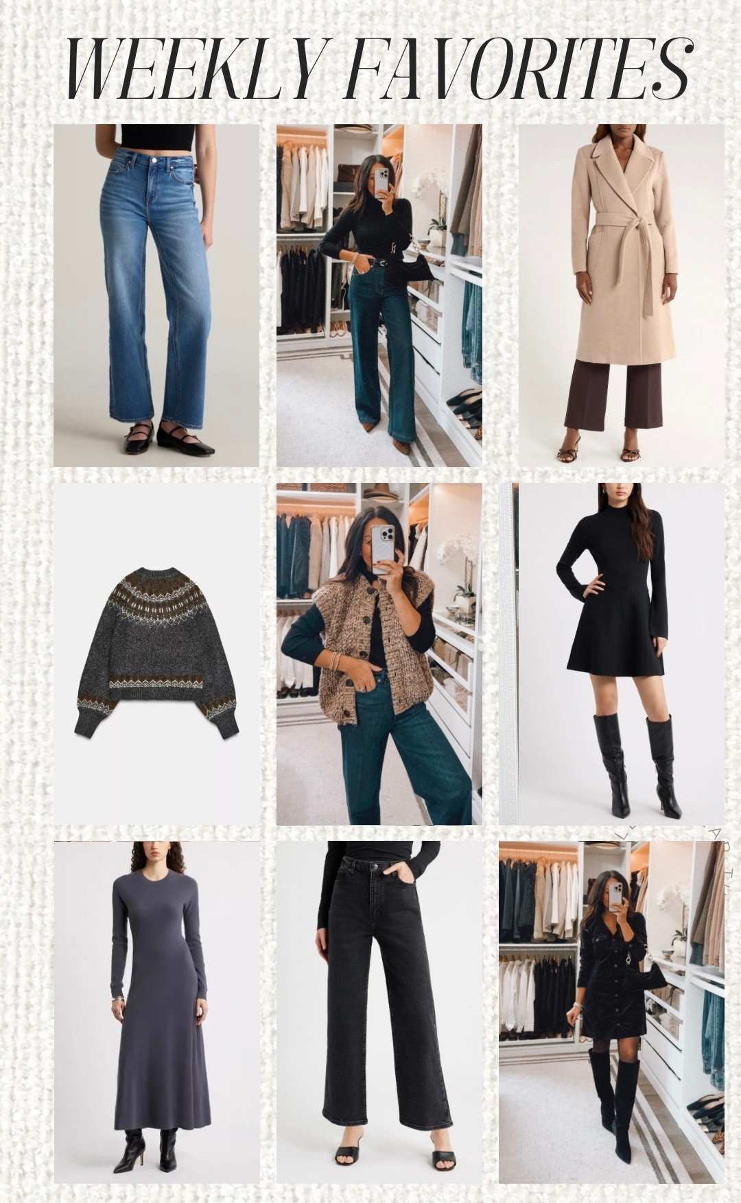 Weekly favorites!⭐️

#LTKOver40 #LTKootd