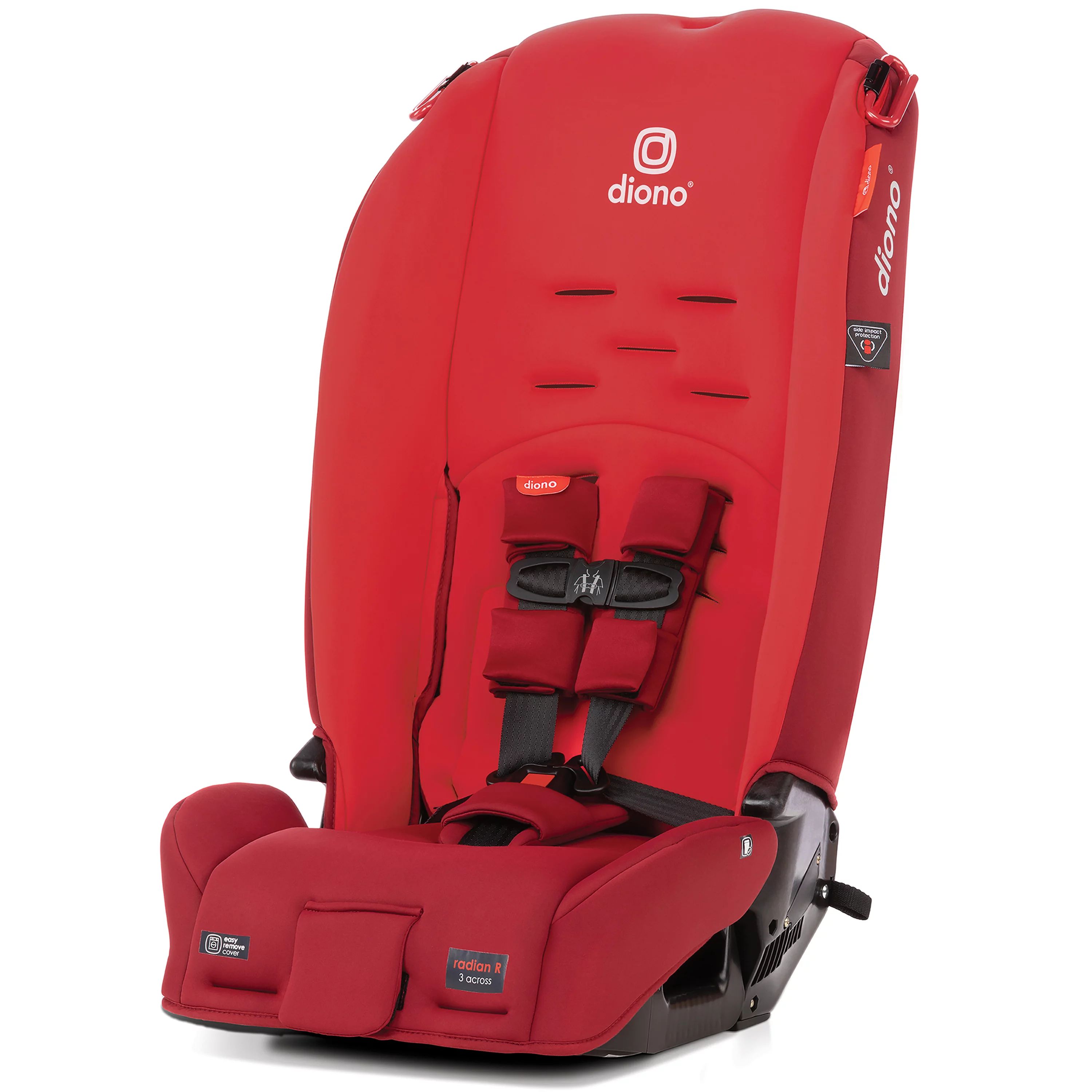 Diono Radian 3R All-in-One Convertible Car Seat, Slim Fit 3 Across, Red Cherry - Walmart.com | Walmart (US)