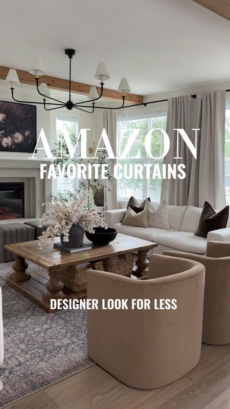 Amazon home, Amazon window treatment, window curtains 

#LTKHome #LTKVideo #LTKStyleTip