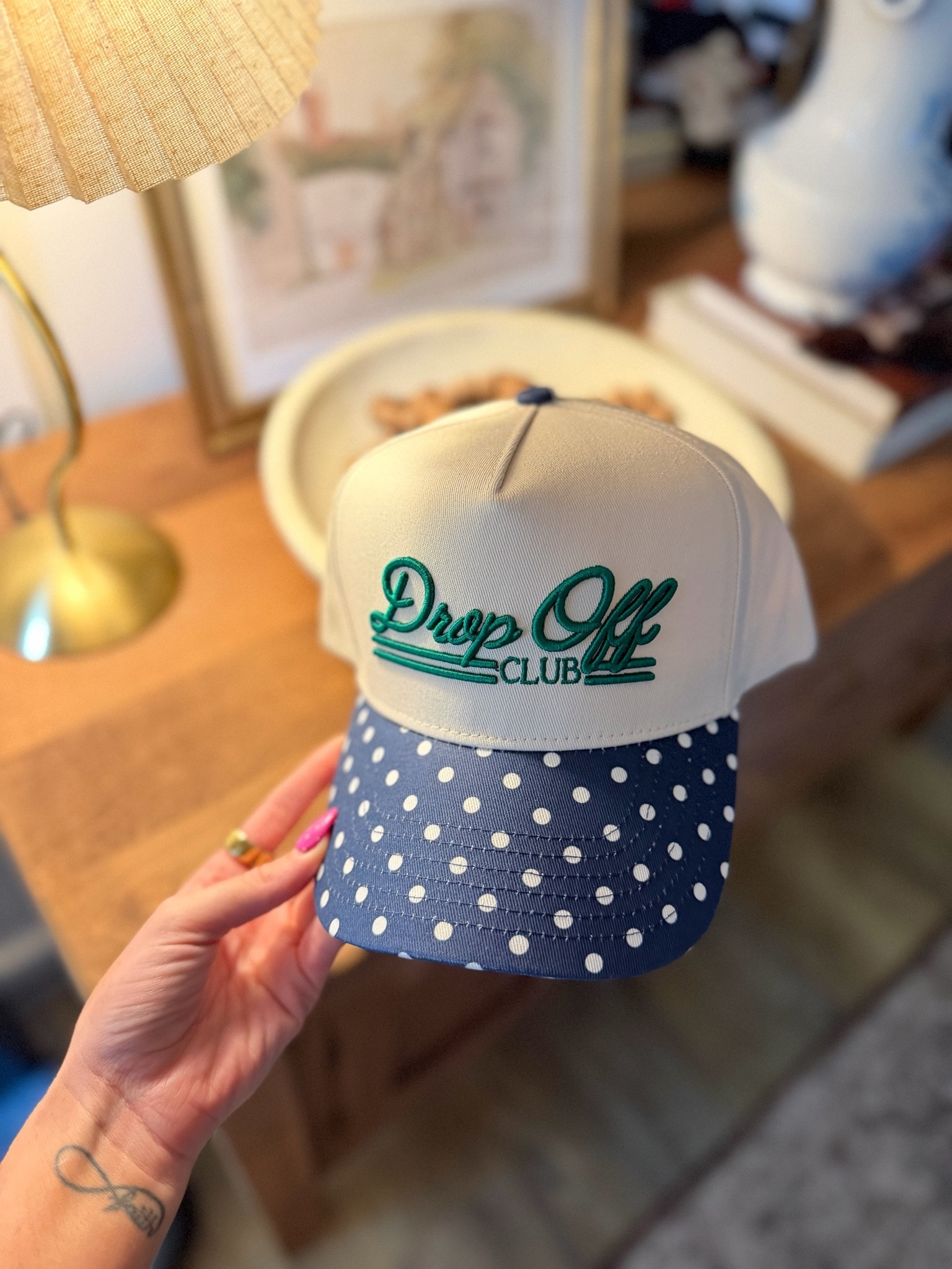 The cutest trucker hat for back to school. I’m a sucker for a hat and this back to school collection got me with the polka dots 🙊 also linking the other I almost grabbed - so cute! 

Kenz Kustom, back to school, drop off club, polka dots, navy

#LTKootd #LTKmomlife