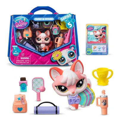 Littlest Pet Shop Surprise Reveal Figures Sweet and Stylish Sporty | Target