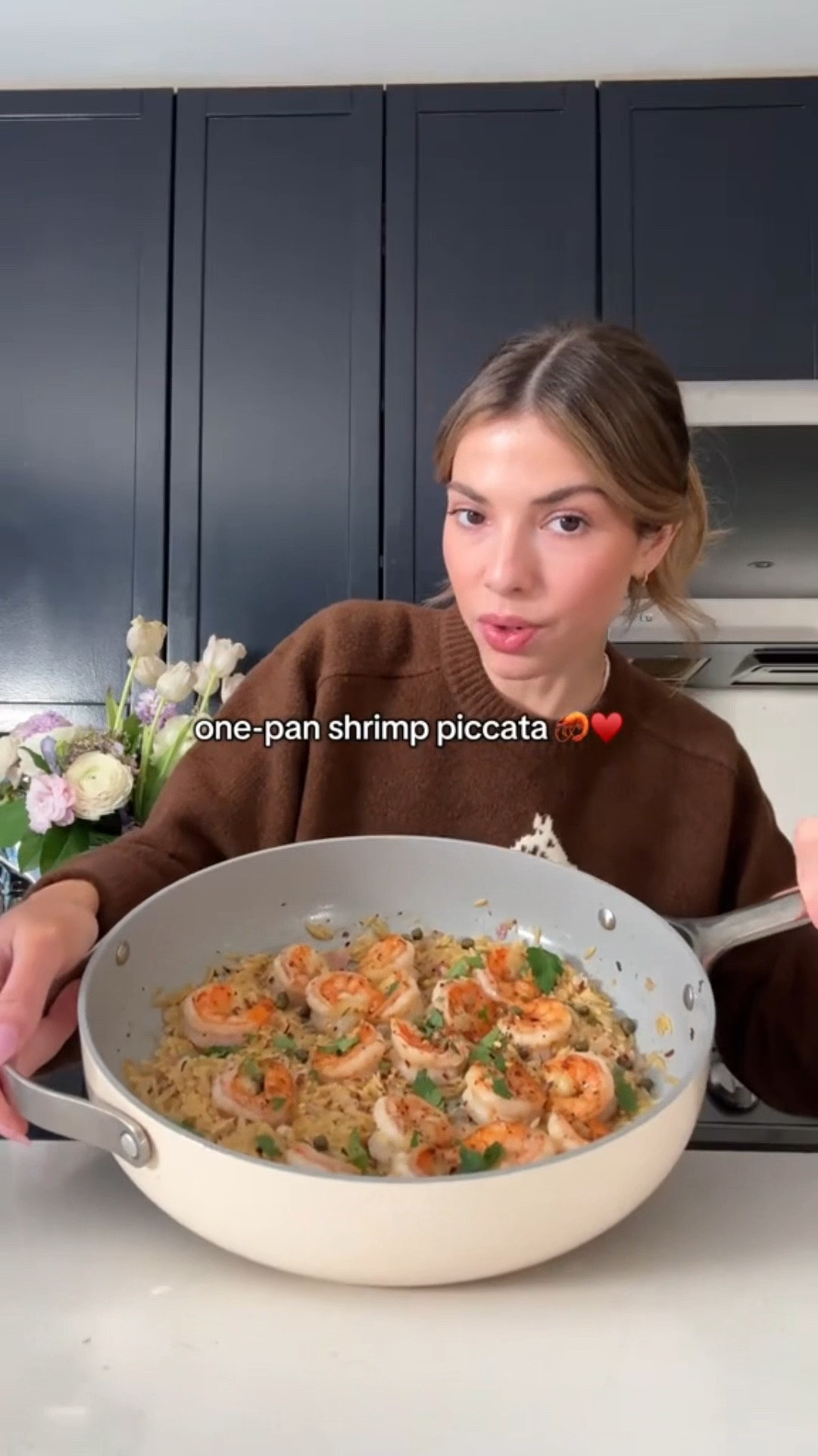 One-pan shrimp piccata 🍤 Love an easy weeknight recipe 

#LTKFindsUnder100 #LTKStyleTip #LTKHome