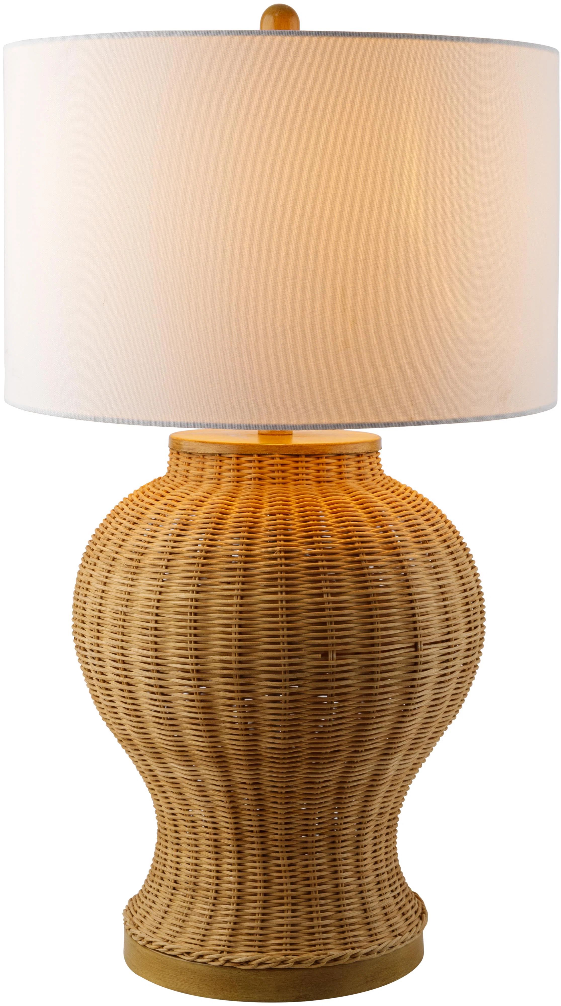 Beachcrest Home Bocanegra Wicker/Rattan Table Lamp & Reviews | Wayfair | Wayfair North America