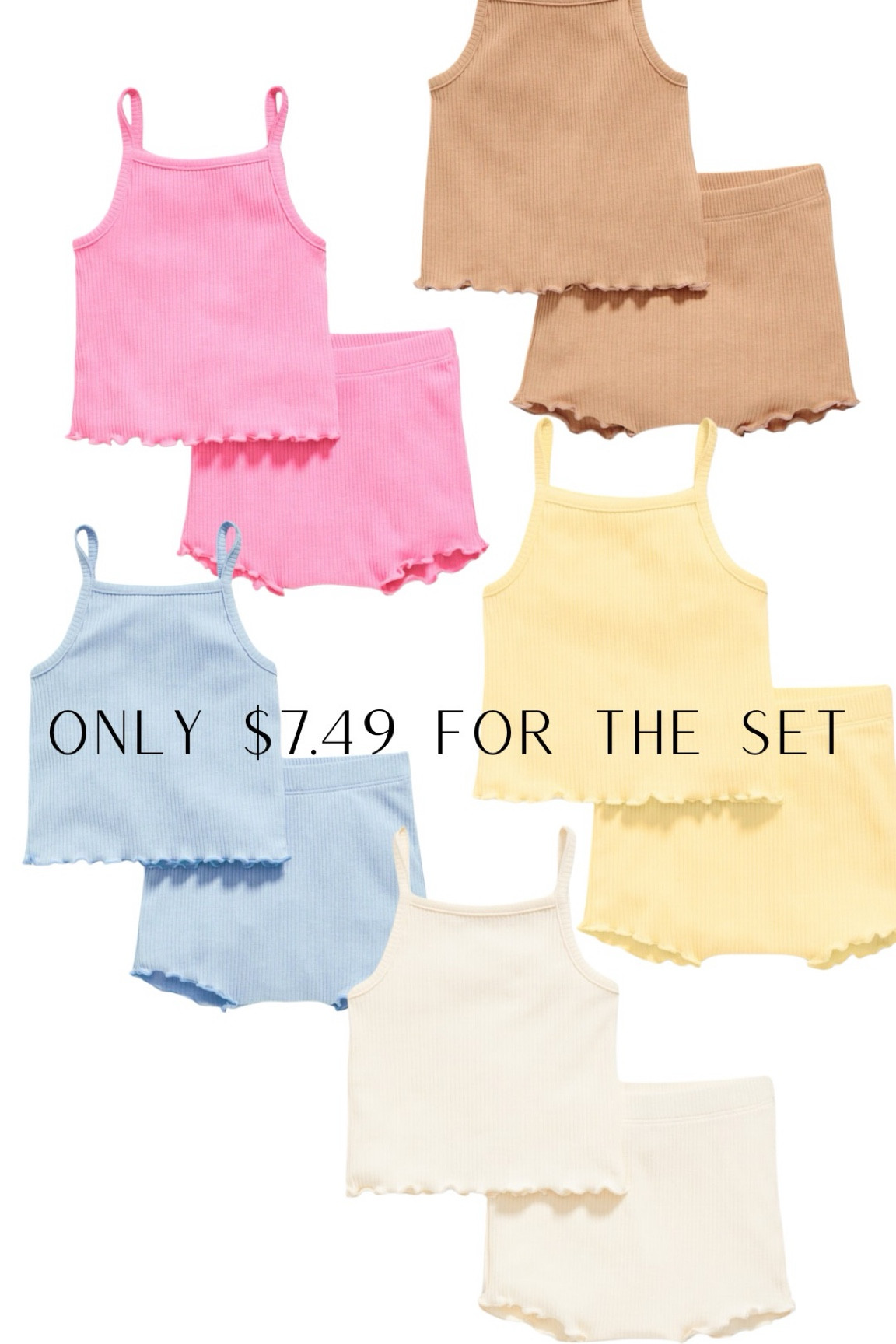 Only $7.49 for the set!!! #oldnavyfinds #walmartfinds #spring #babyclothing #kidsoutfit

#LTKkids #LTKbaby #LTKfamily