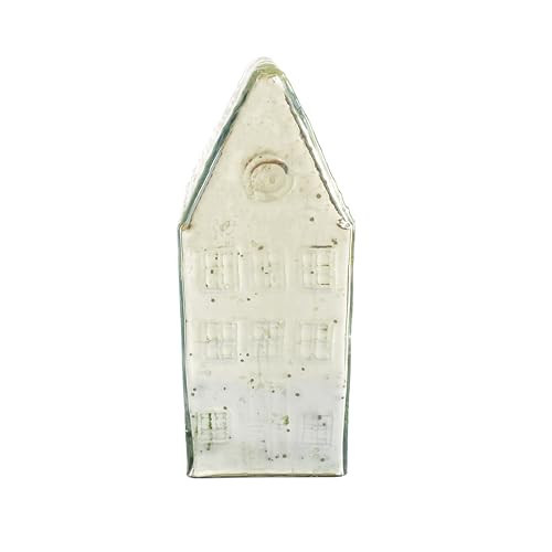 Creative Co-Op Mercury Glass House Decoration, Silver | Amazon (US)