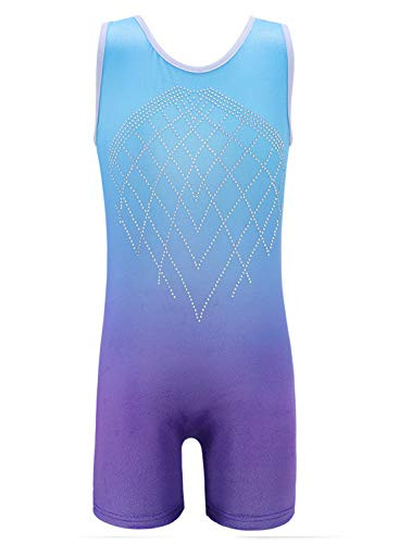 Leotards for Girls Gymnastics Toddler Dance Biketards Mermaid Unicorn Athletic Dance Wear Shiny R... | Amazon (US)