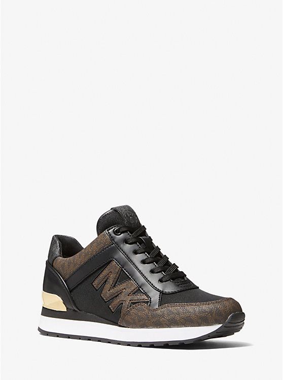 Maddy Logo Trainer | Michael Kors US