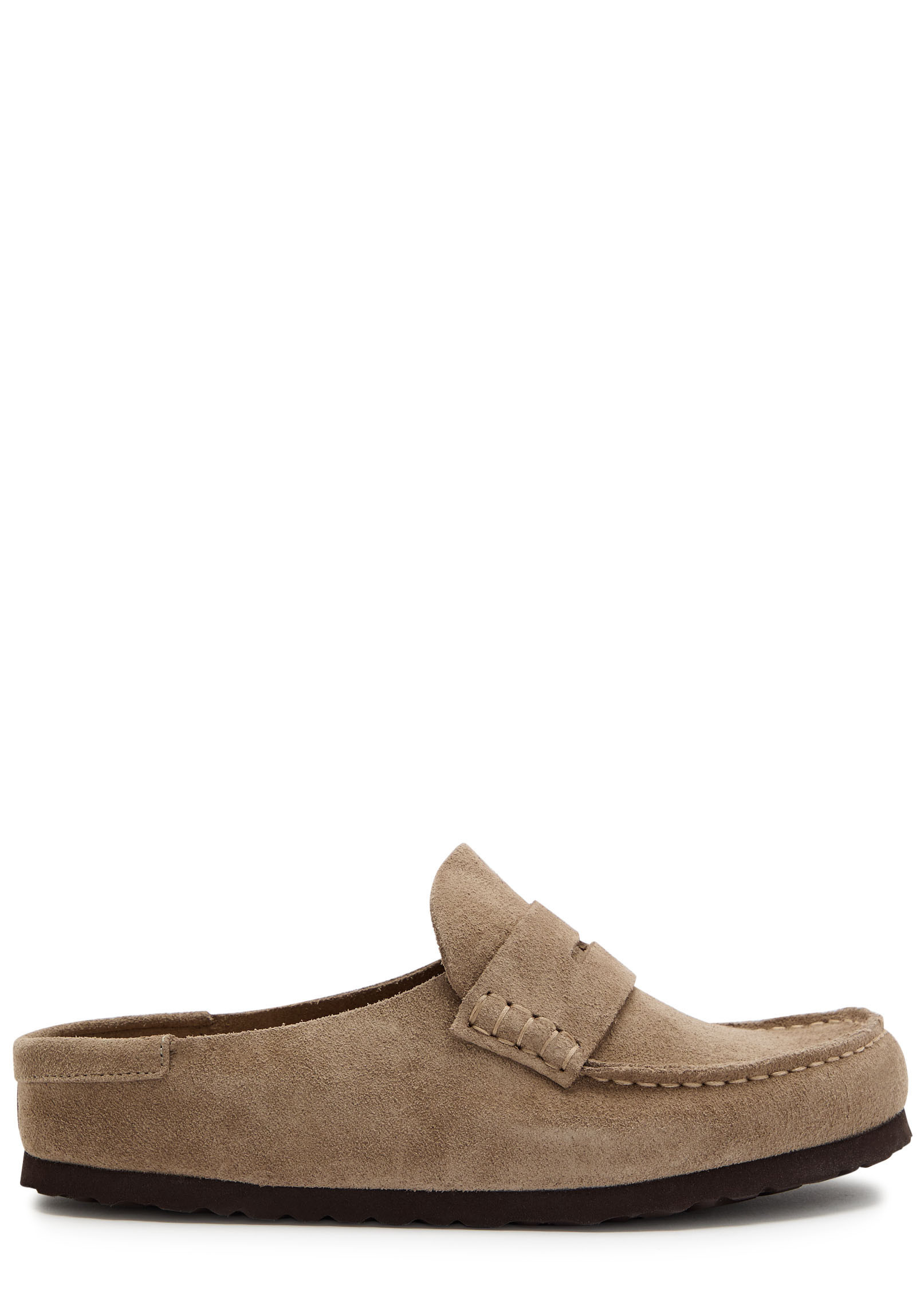 Naples Wrapped suede loafers | Harvey Nichols