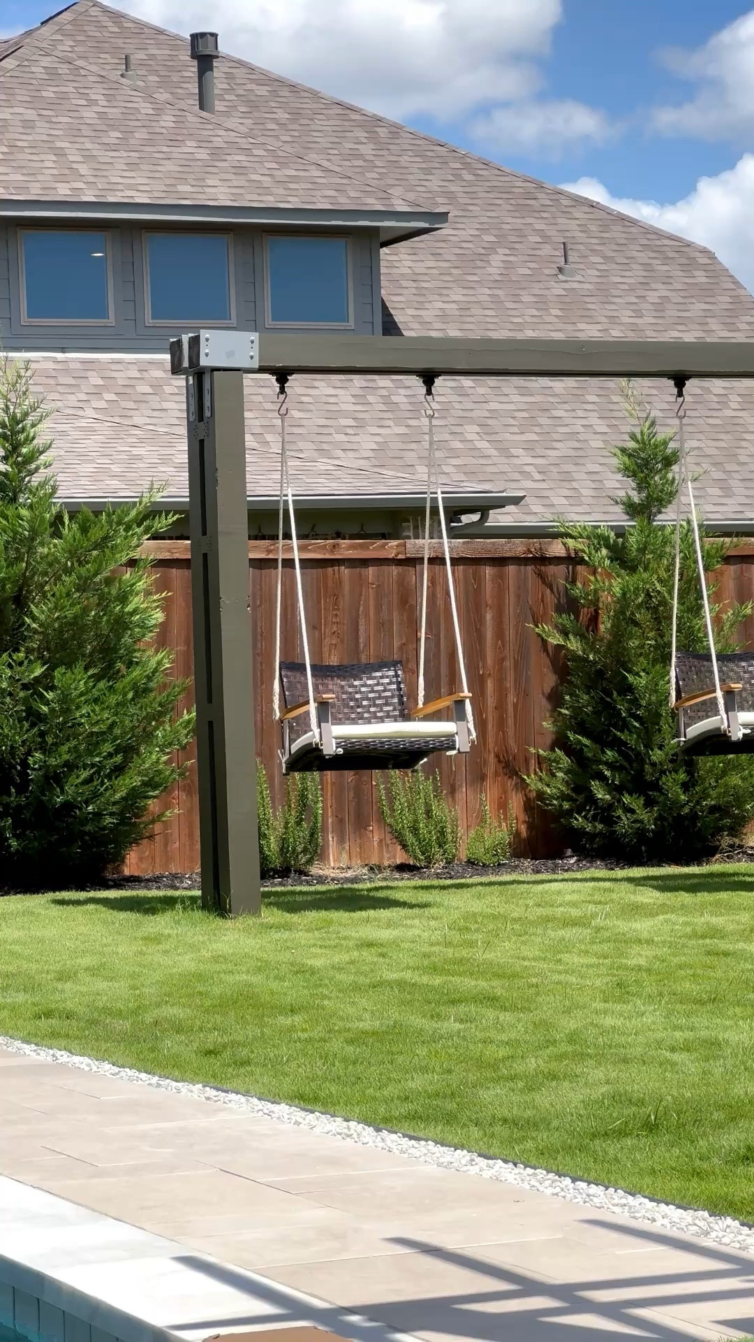 How cute are these swings from target it’s definitely a must have for under $100

#LTKdayinmylife #LTKSeasonal #LTKHome