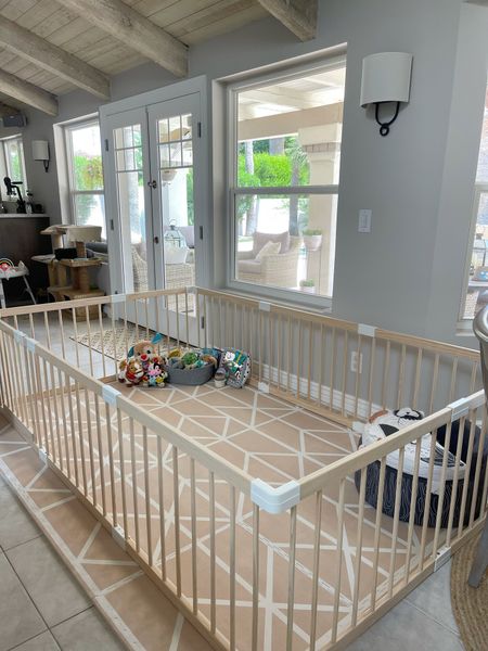 Run! Our wooden playpen is back in stock! Perfect play area for baby! 

#LTKhome #LTKkids #LTKbaby